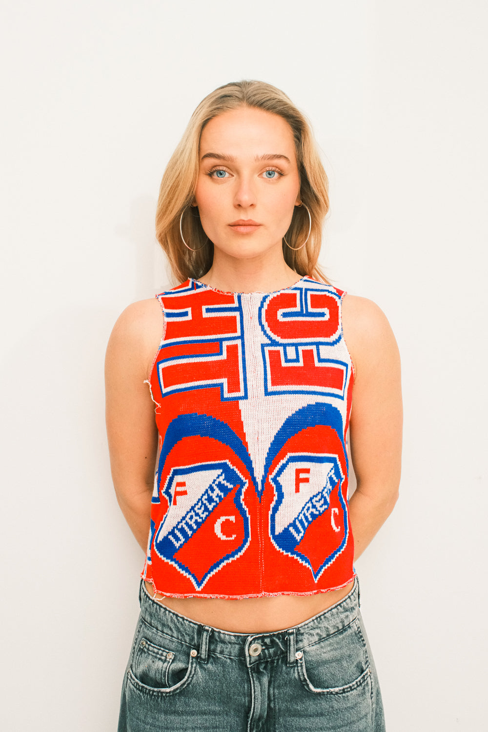 VINTAGE UPCYCLED UTRECHT TOP