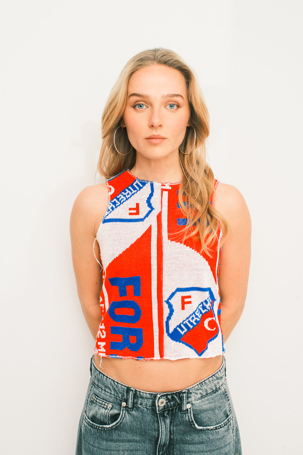 VINTAGE UPCYCLED UTRECHT TOP