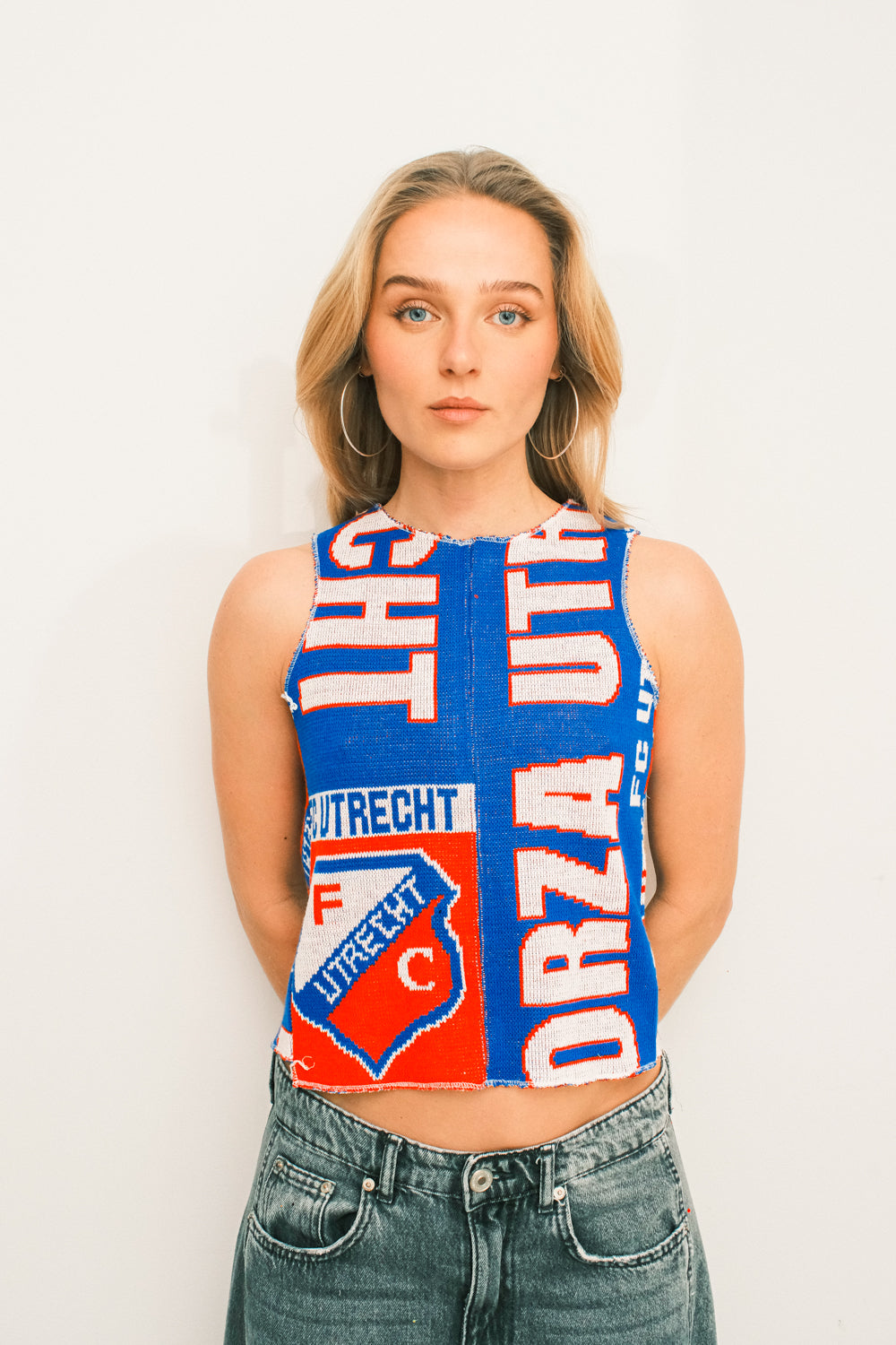 VINTAGE UPCYCLED UTRECHT TOP