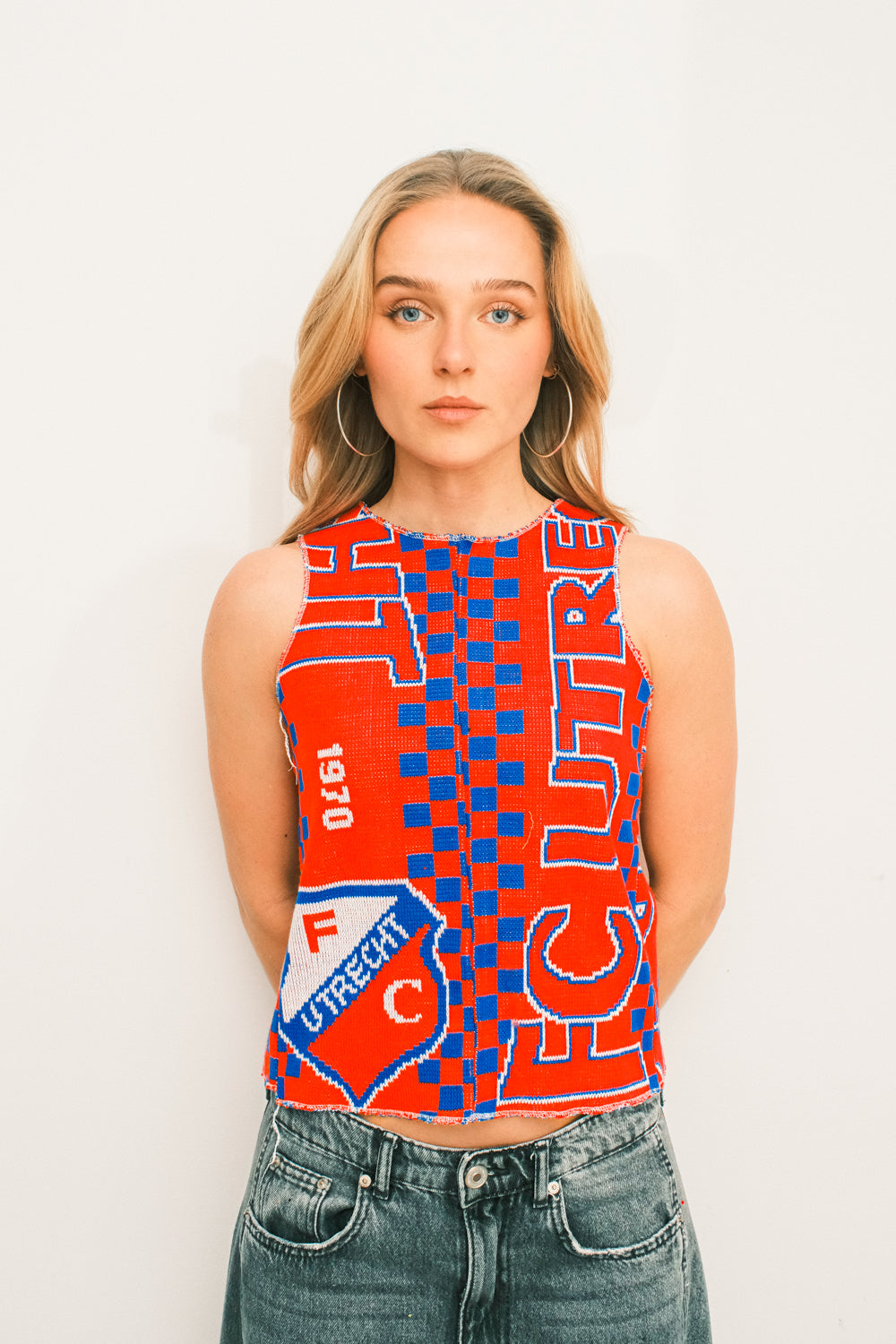 VINTAGE UPCYCLED UTRECHT TOP