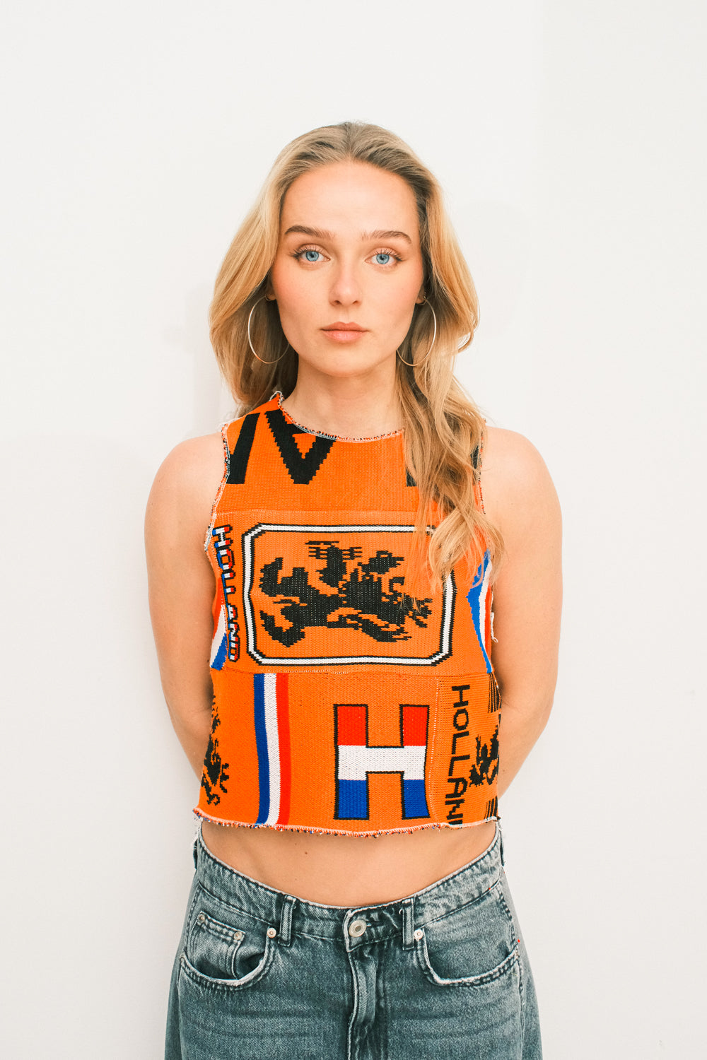 VINTAGE UPCYCLED HOLLAND TOP