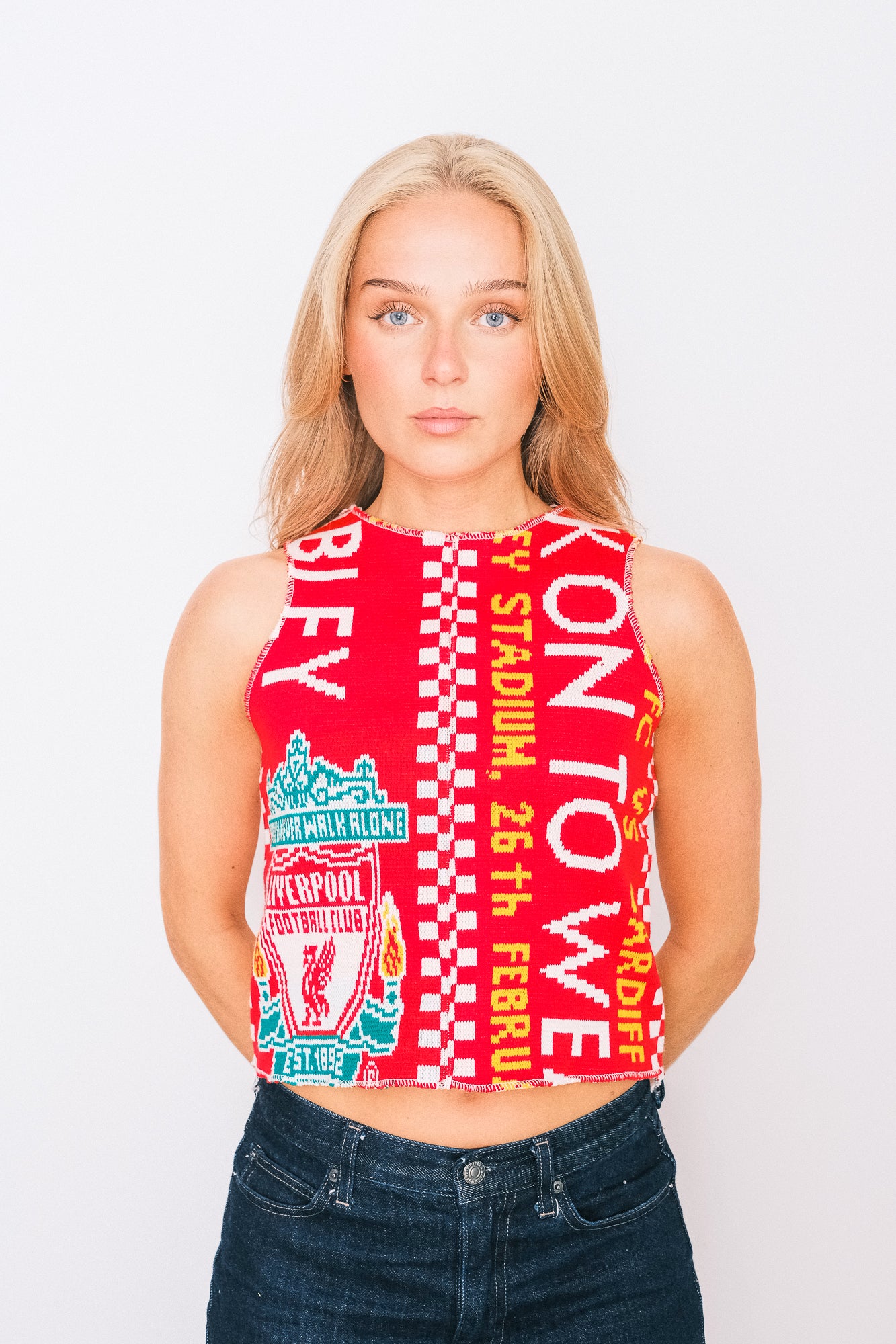 VINTAGE UPCYCLED LIVERPOOL TOP