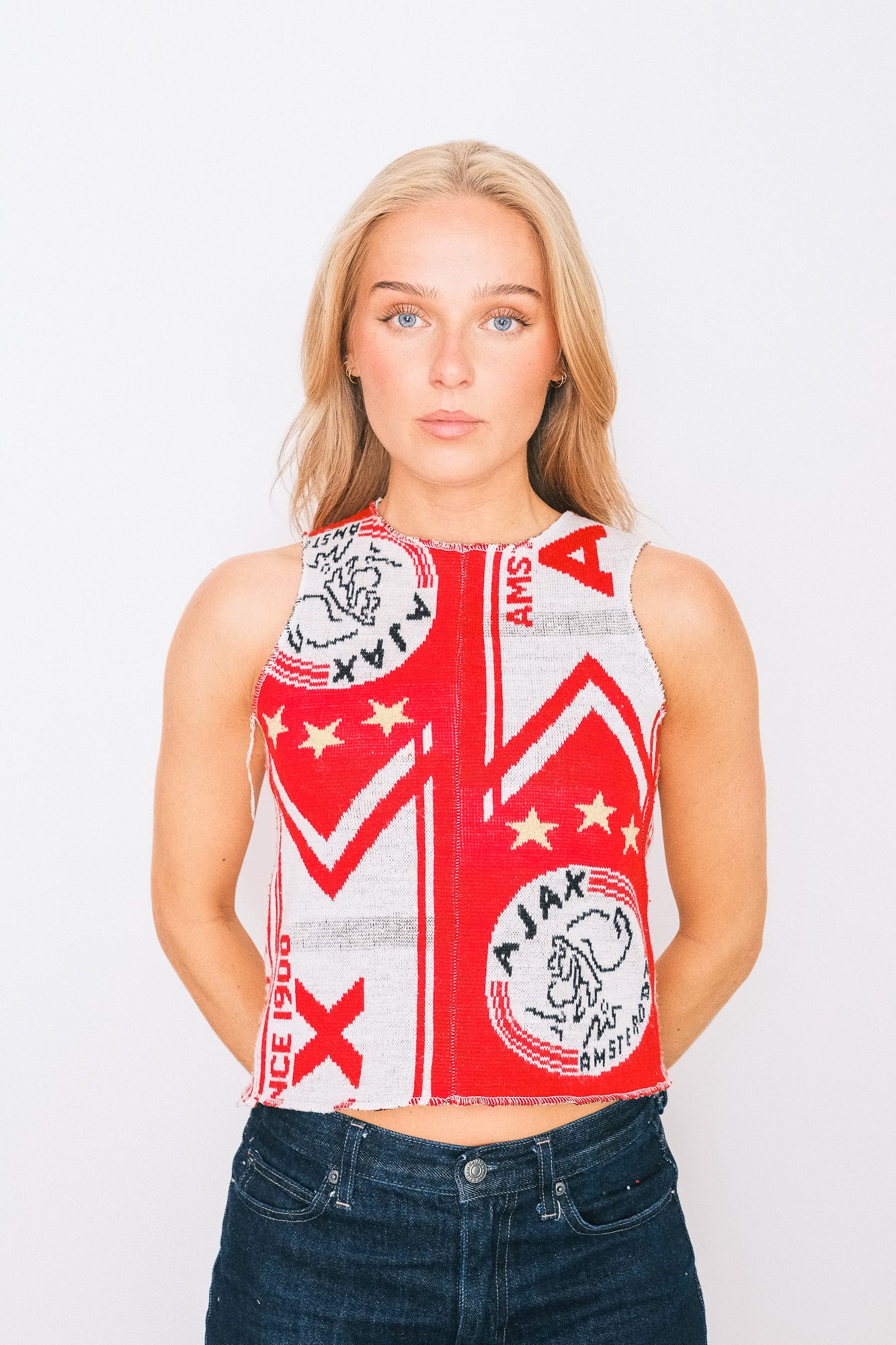 VINTAGE UPCYCLED AMSTERDAM TOP