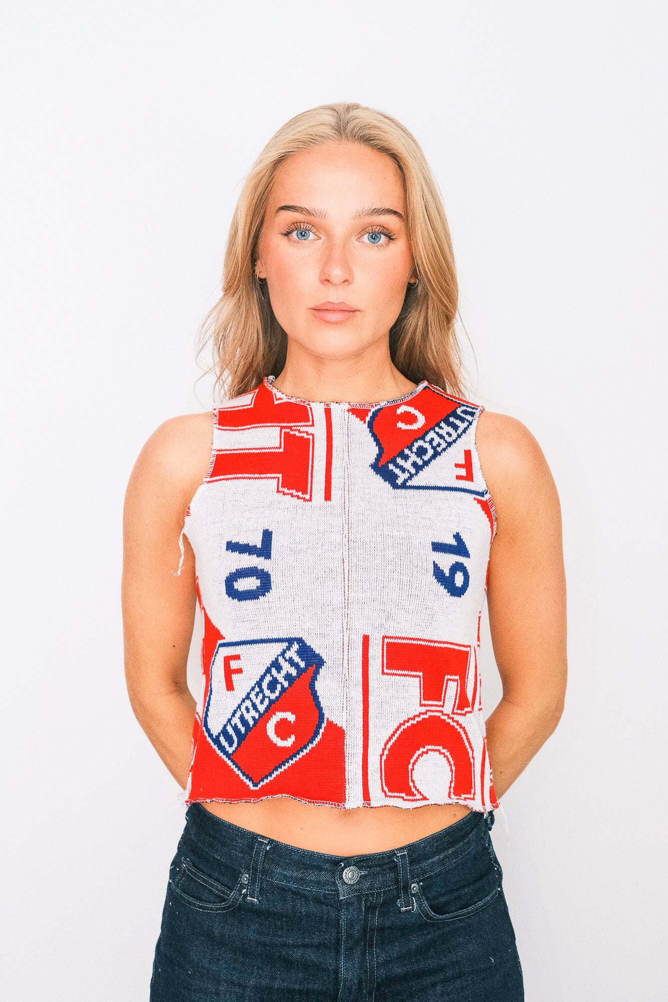 VINTAGE UPCYCLED UTRECHT TOP