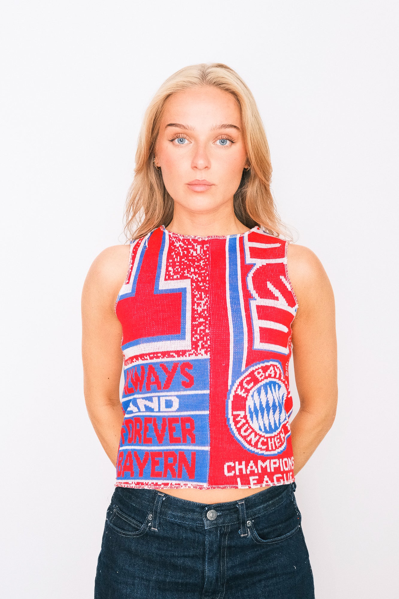 VINTAGE UPCYCLED MÜNCHEN TOP