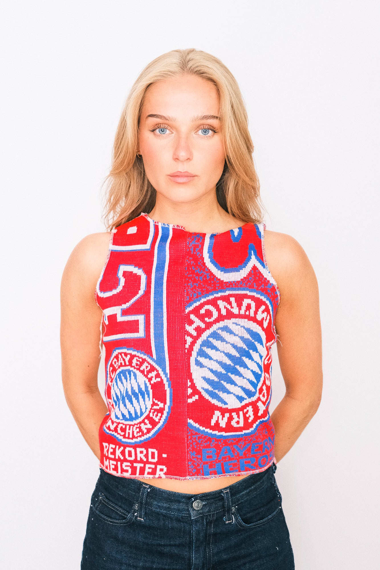 VINTAGE UPCYCLED MÜNCHEN TOP
