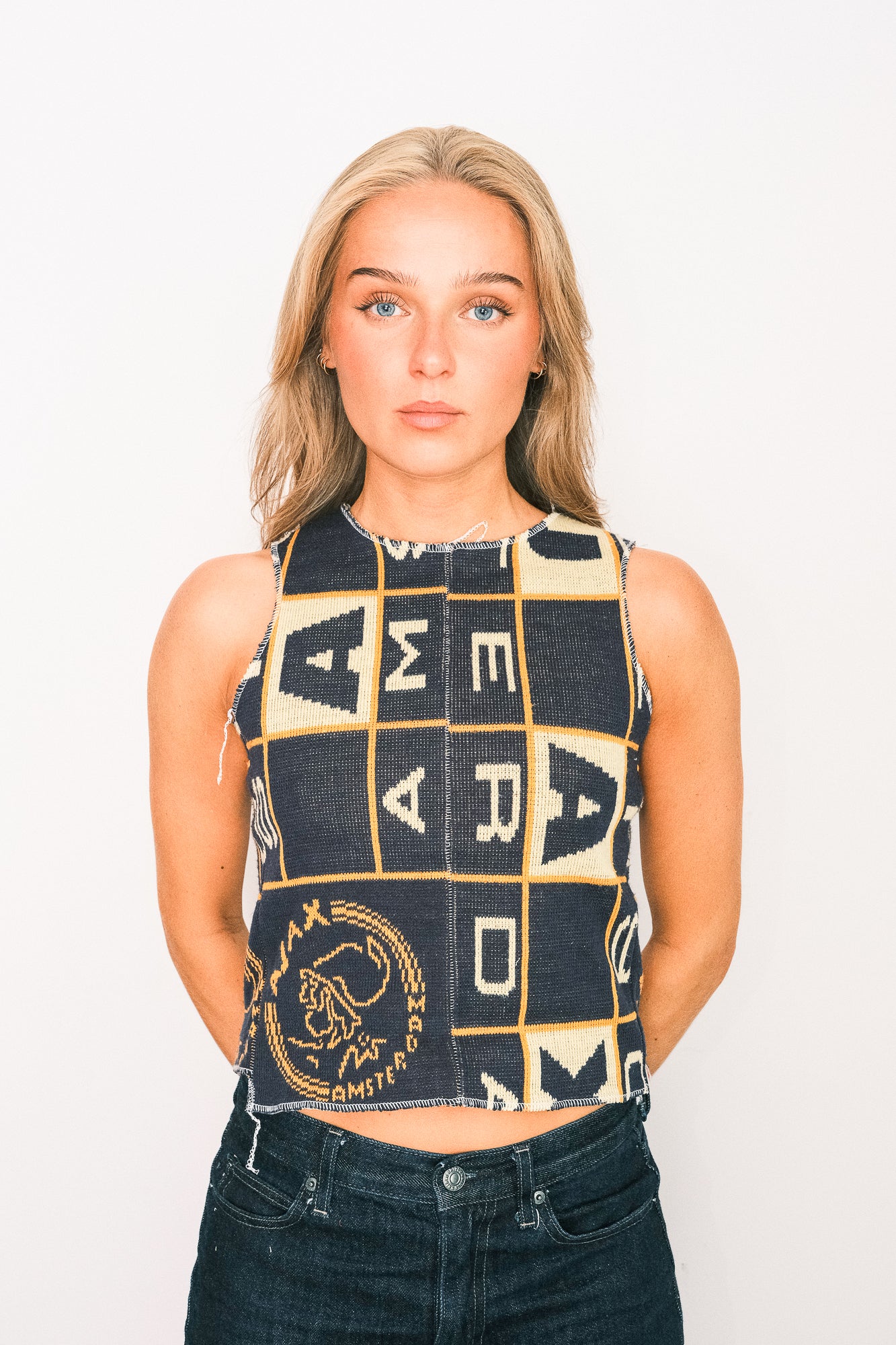 VINTAGE UPCYCLED AMSTERDAM TOP