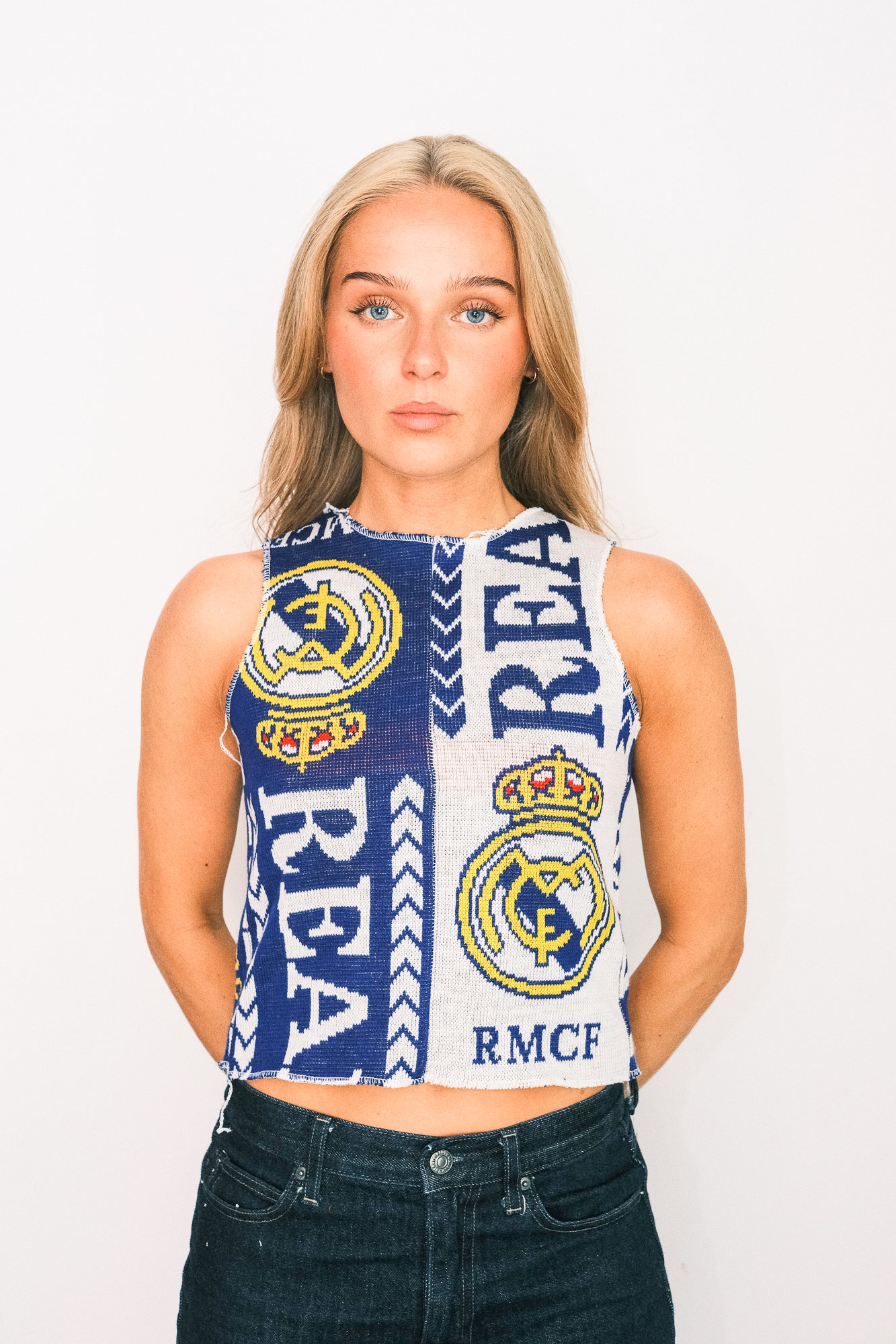 VINTAGE UPCYCLED MADRID TOP
