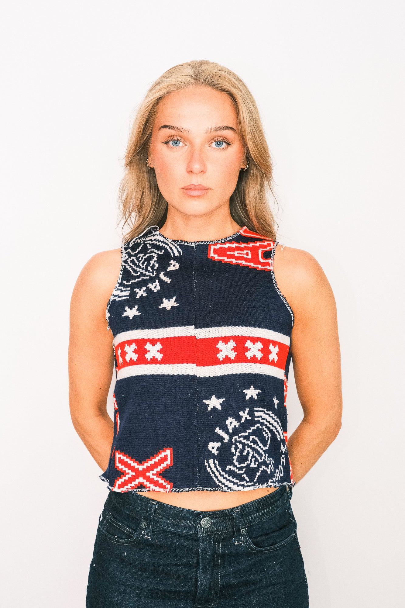 VINTAGE UPCYCLED AMSTERDAM TOP