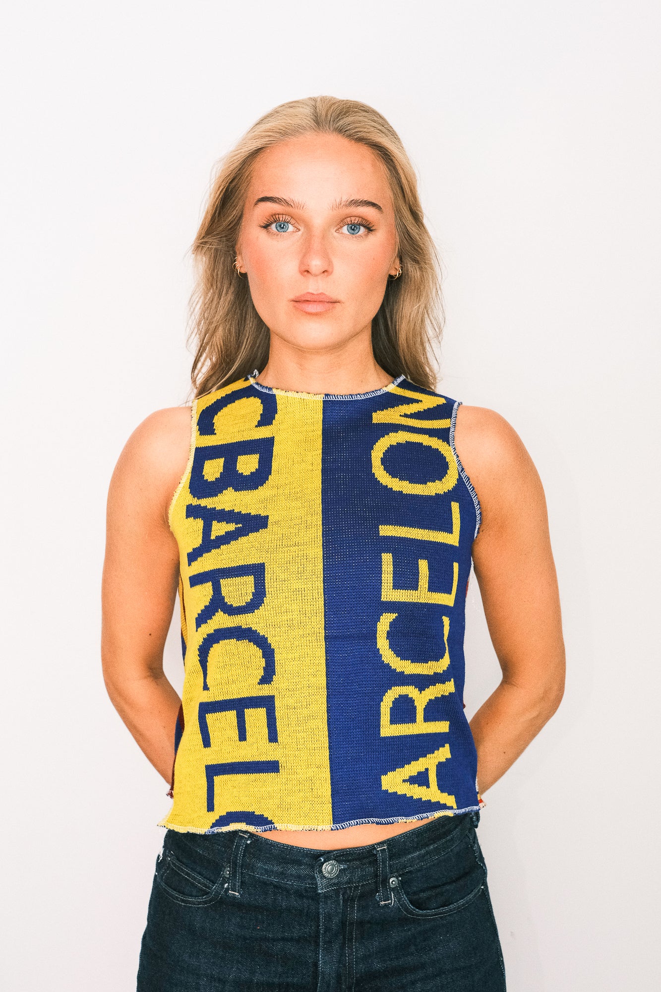 VINTAGE UPCYCLED BARCELONA TOP