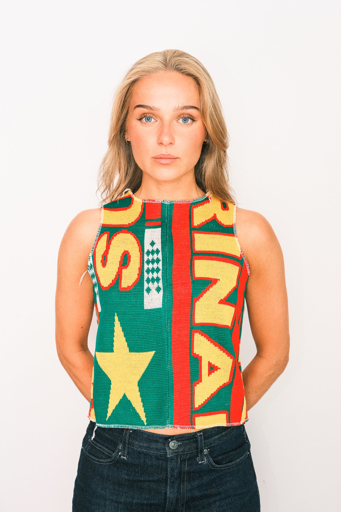 VINTAGE UPCYCLED SURINAME TOP