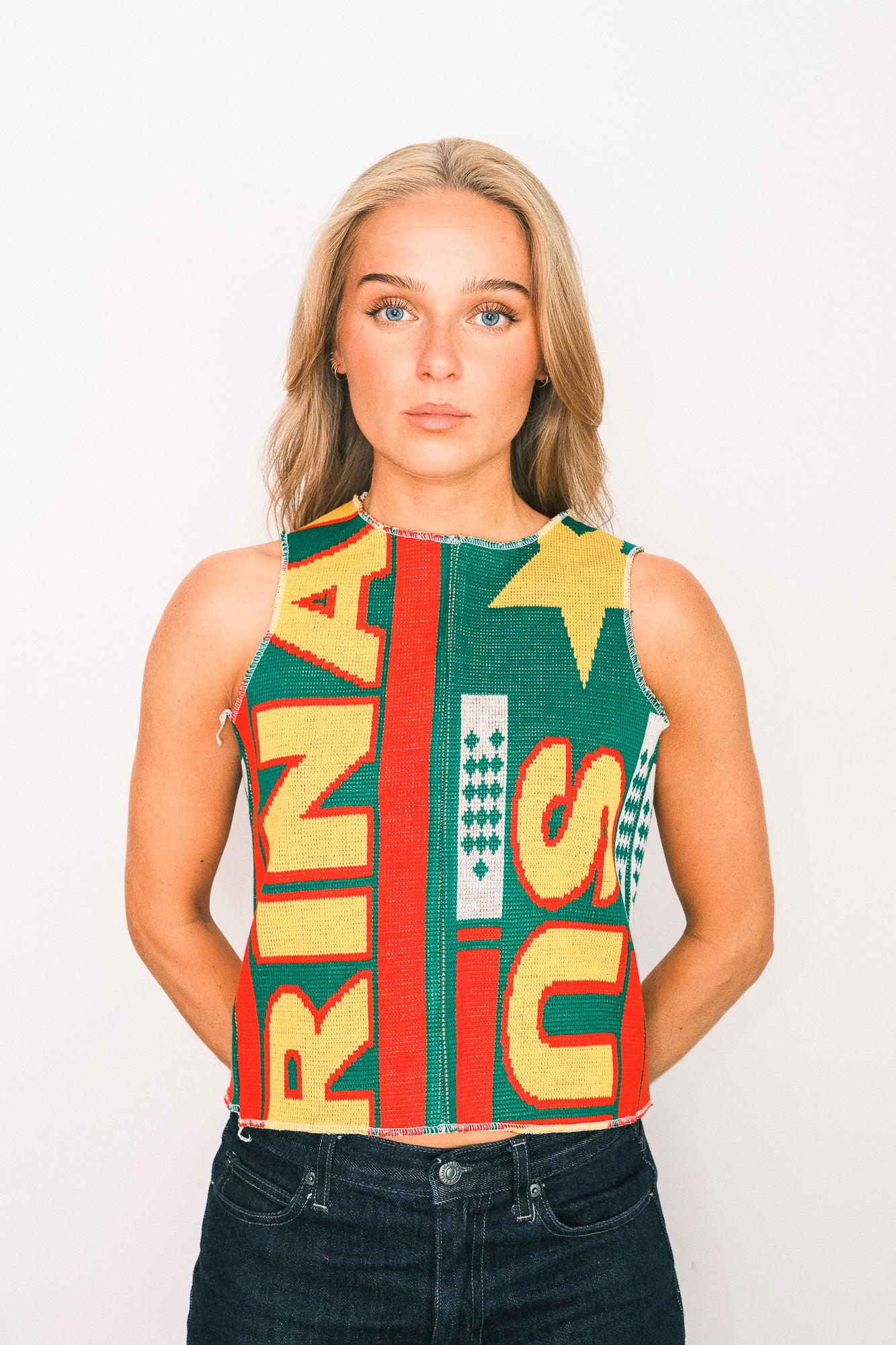 VINTAGE UPCYCLED SURINAME TOP