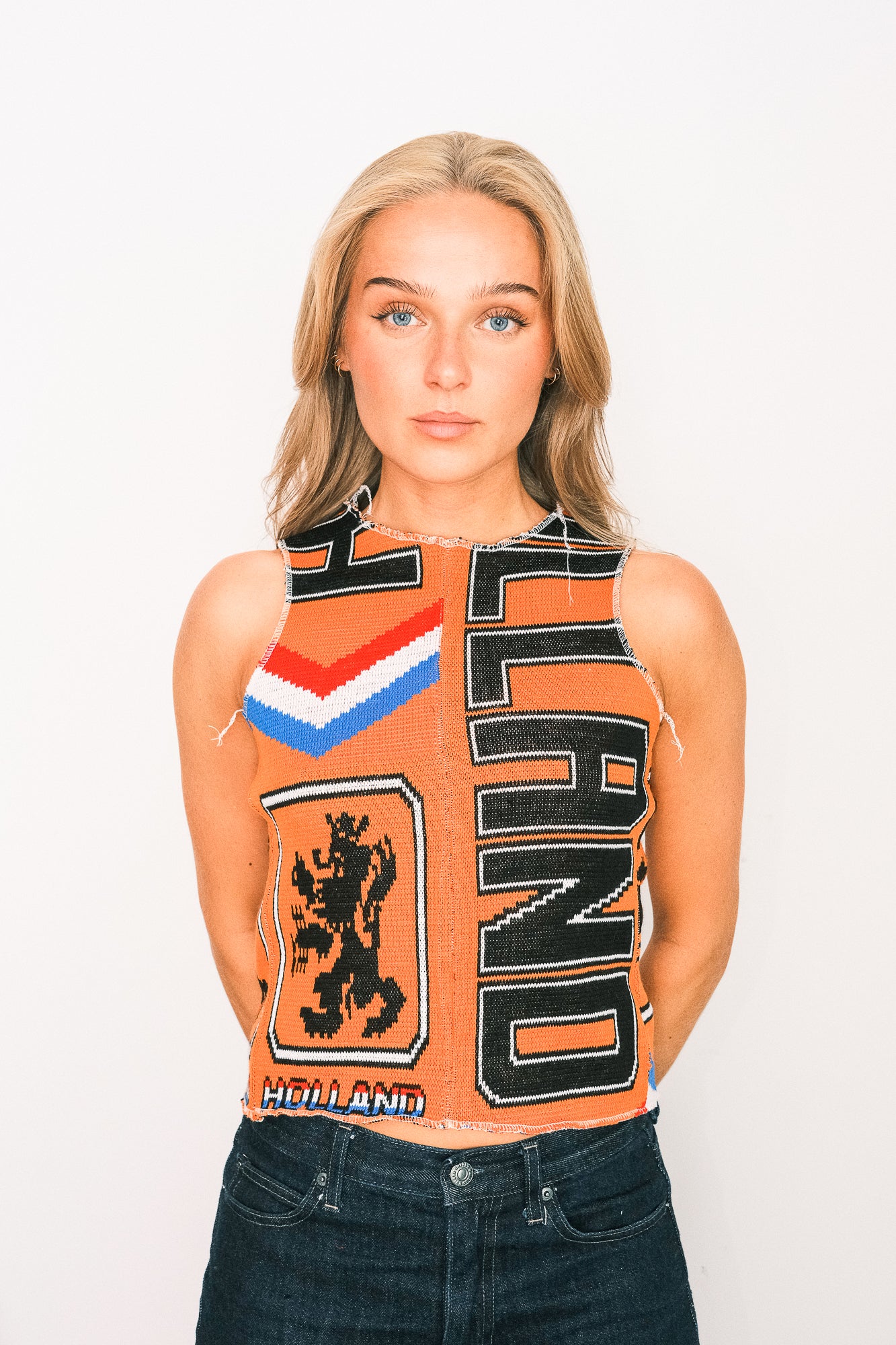 VINTAGE UPCYCLED HOLLAND TOP